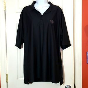 Canada Sportswear Black silky polo shirt
